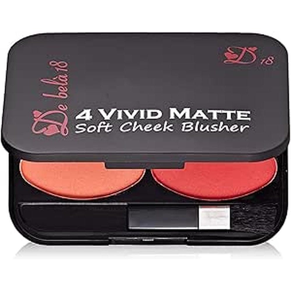 De Bela 18 4 Vivid Matte Soft Cheek Blusher - 0.63 oz, 01