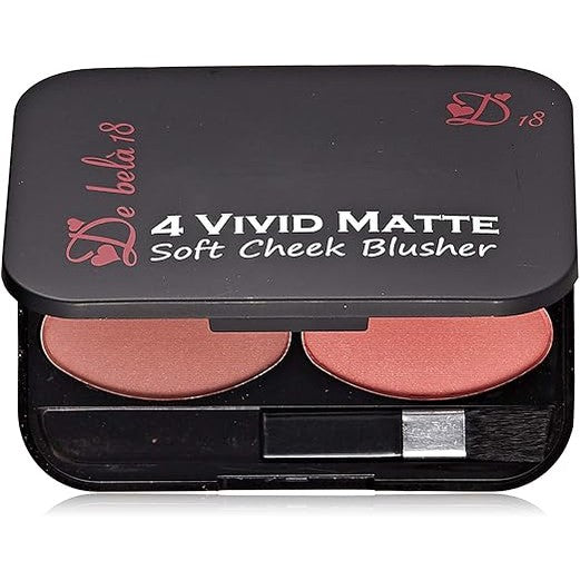 De Bela 18 4 Vivid Matte Soft Cheek Blusher - 0.63 oz, 03