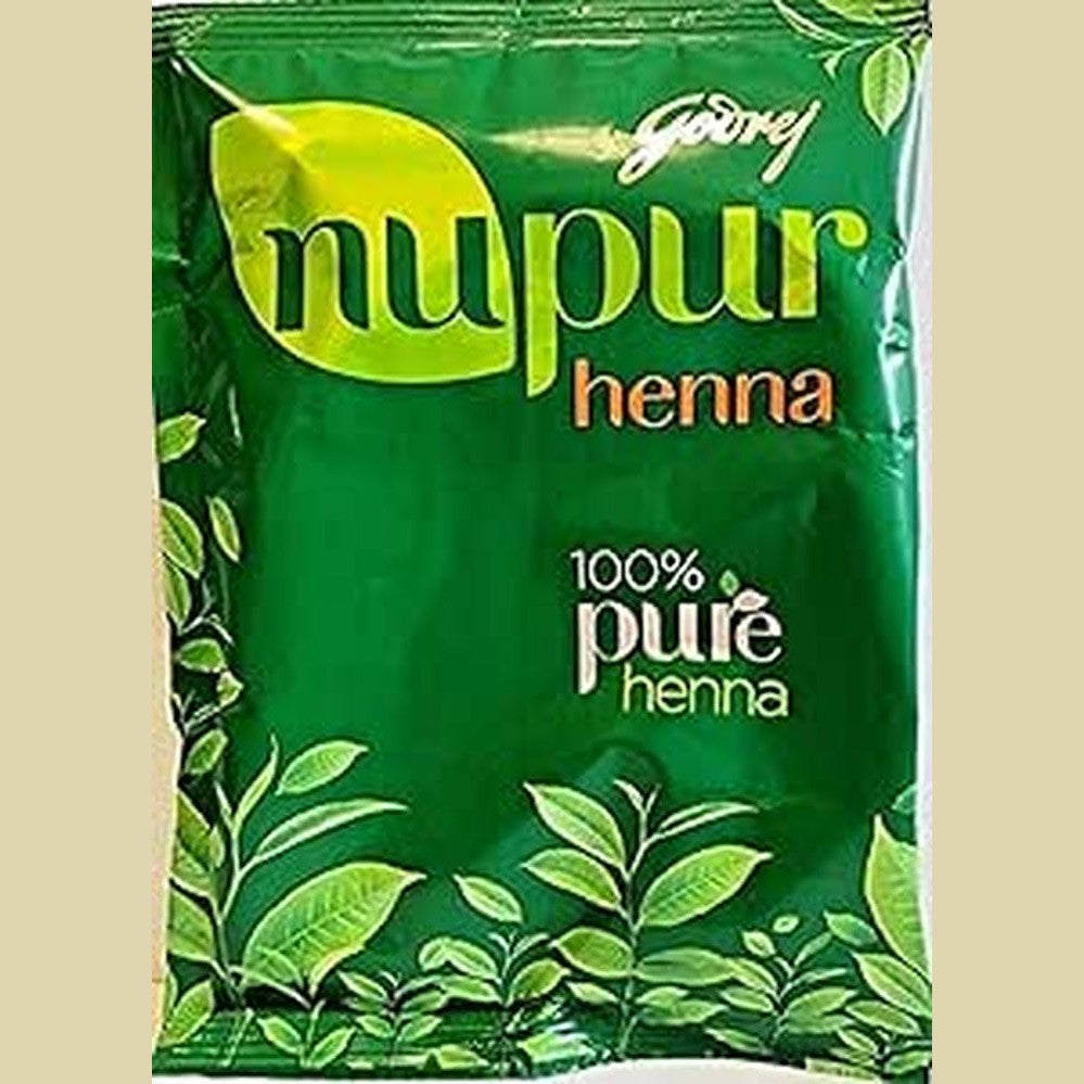 Godrej Nupur Henna Natural Mehndi for Hair Color with Goodness 500 gm