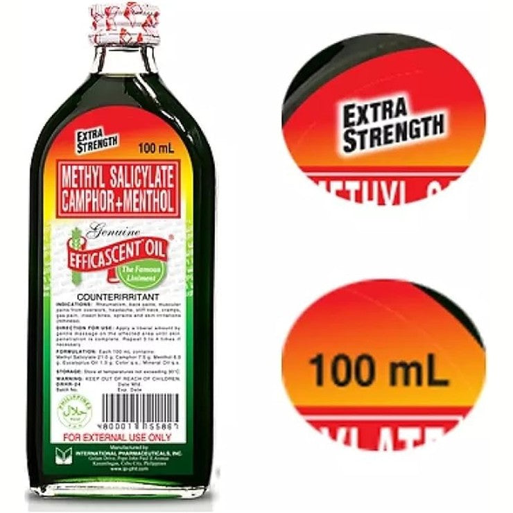 Efficascent Oil (100ml,2 Bottles)