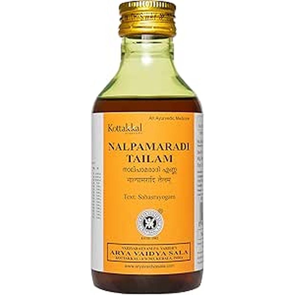 Kottakkal ayurveda Nalpamaradi Tailam - Oil, 200 Ml, For Hair & Skin (Pack Of 1)