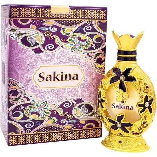Naseem Sakina Attar Perfume Oil 20ml - Subtle Eau De Parfum for Men & Women - Long-Lasting Luxury Fragrance, Elegant Scent for Daily Wear & Special Occasions
