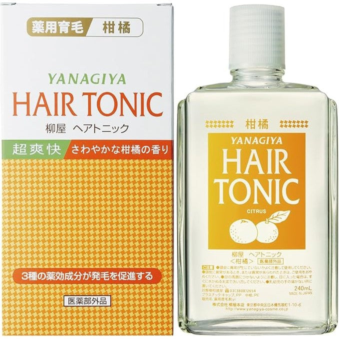 柳屋本店 Yanagiya Hair Tonic (Citrus) 240mL