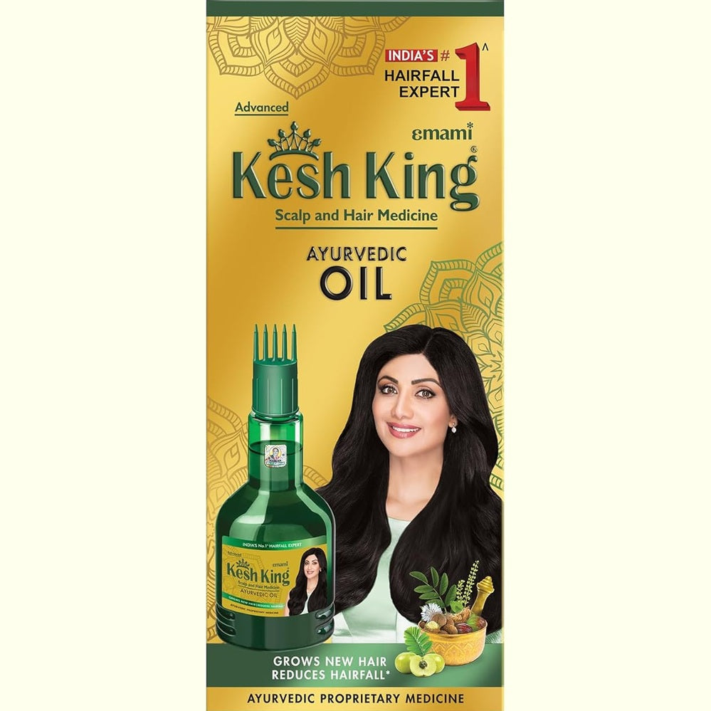 KESH KING Ayurvedic Anti Hairfall Hair Oil, 300 ml