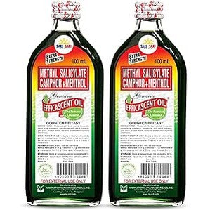 Efficascent Oil 2 Extra Strength Counterirritant (2 Bottles x 100ml)