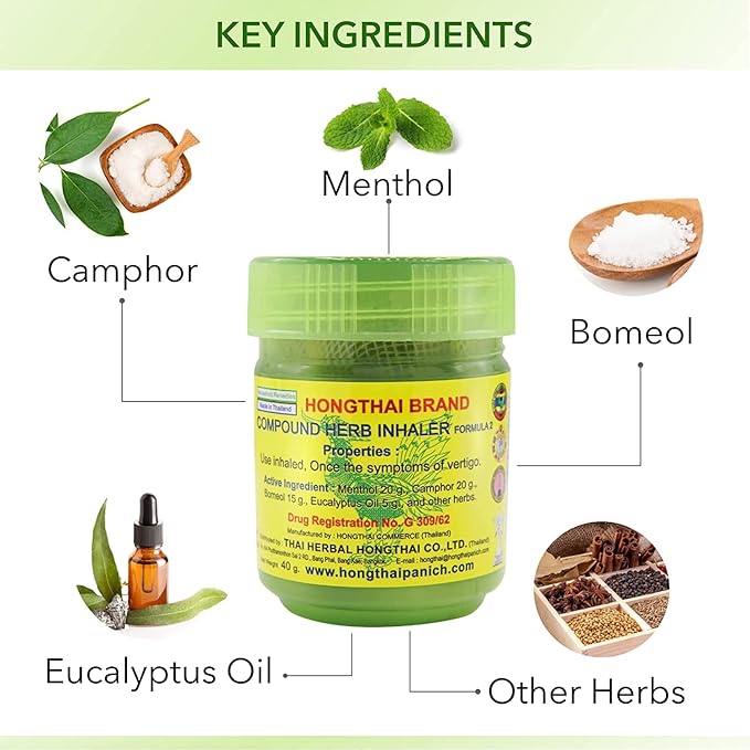 HONG THAI Compound Herb Inhaler Formula (2)