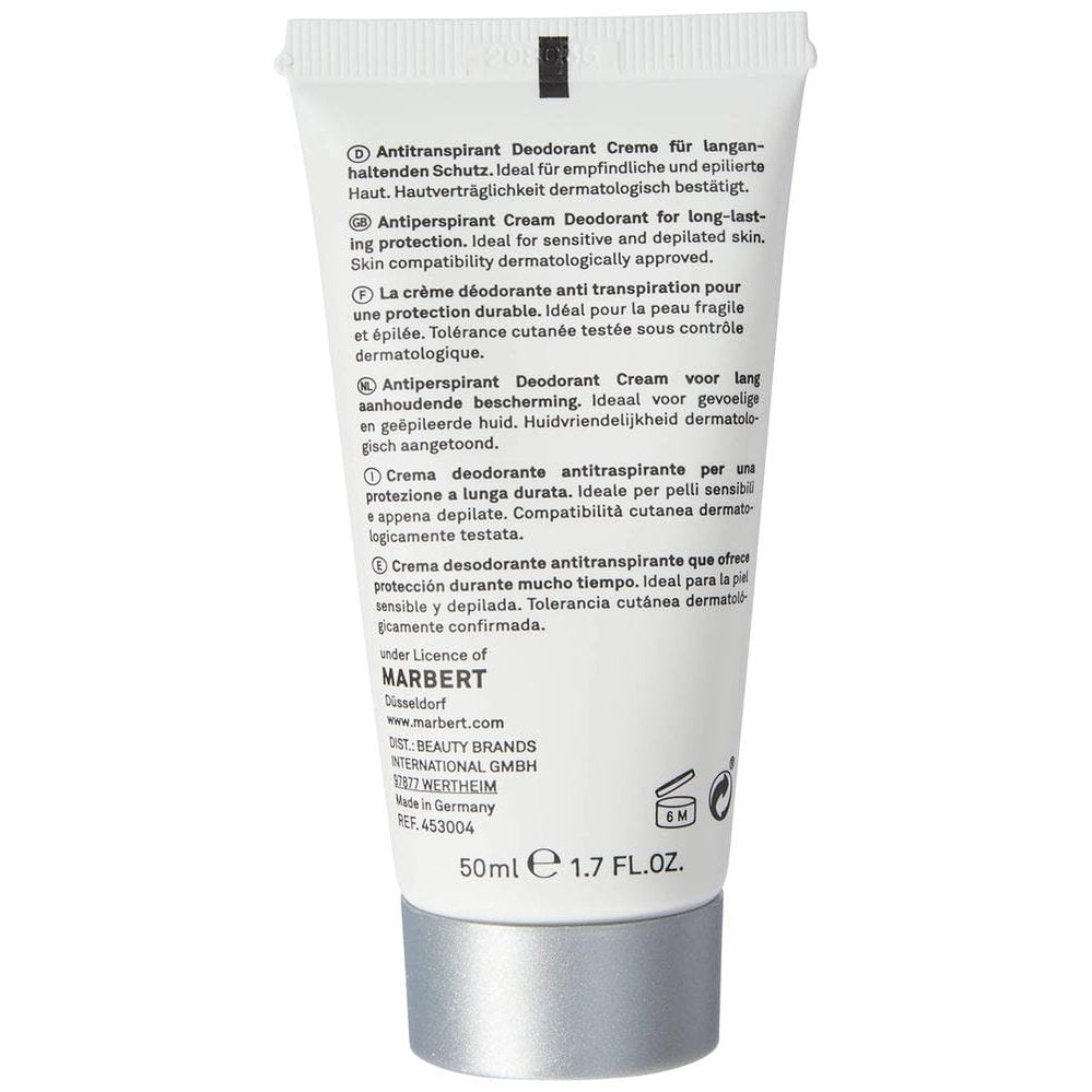 Marbert Bath & Body Classic Anti-Perspirant Deodorant Cream 50 ml