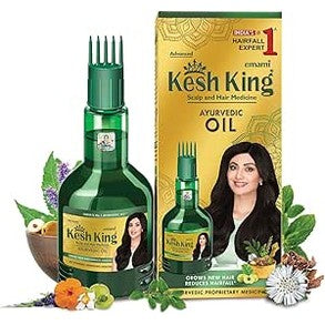 KESH KING Ayurvedic Scalp And Hair Oil, 100 ml