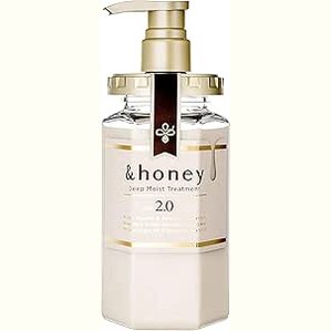 & Honey Deep Moist Hair Treatment Step2.0 (Moist Coat) Pump 445g - Lavender Scent (Green Tea Set)