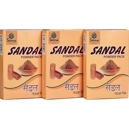 Seema Sandal powder pack 100 gram Pack of 3