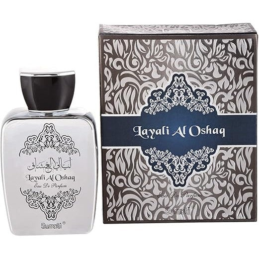Surrati Layali Al Oshaq for Men - Eau de Parfum, 100ml