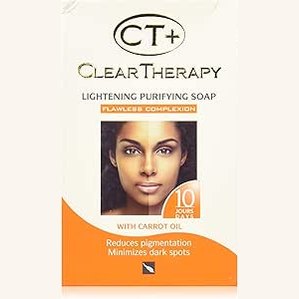 CT+ Clear Therapy - Carrot Lightening Purifying Soap 175G