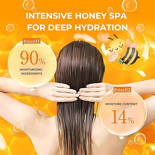 & Honey Deep Moist Hair Treatment Step2.0 (Moist Coat) Pump 445g - Lavender Scent (Green Tea Set)