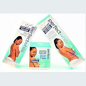 Perfect White Combo Serum,Tube Cream And Dark Spot Remover 3 Pack Bundle