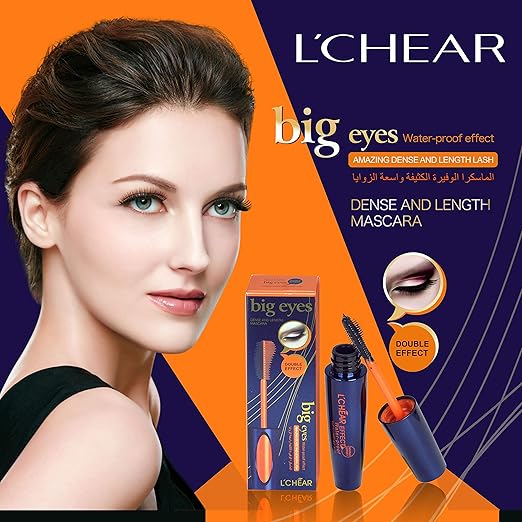 Lchear Big Eyes Dense and Length Double Effect Mascara