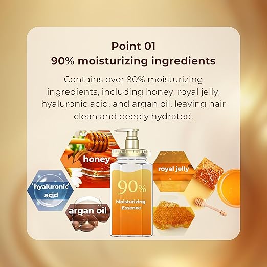 & Honey Deep Moist Hair Treatment Step2.0 (Moist Coat) Pump 445g - Lavender Scent (Green Tea Set)