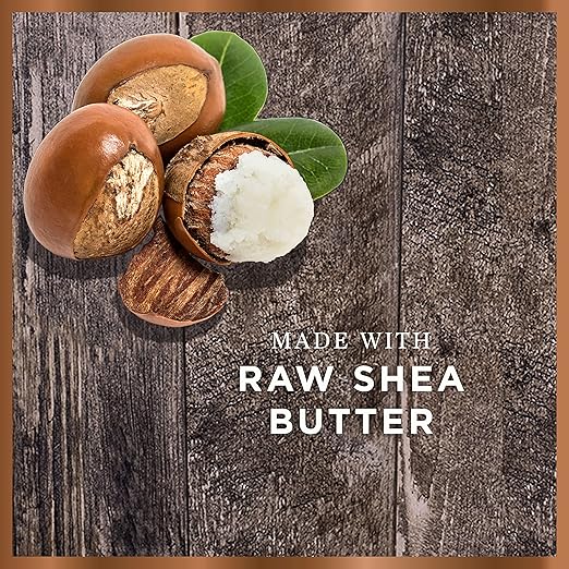 Nubian Heritage Body Lotion Raw Shea Butter for Dry Skin Paraben Free Body Lotion, 13 oz