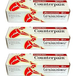 Counterpain Muscular Pain Relief Hot Warm Balm 120g.