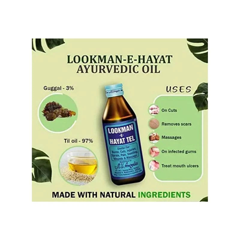 Lookman-E-Hayat Ayurvedic Oil,500ml