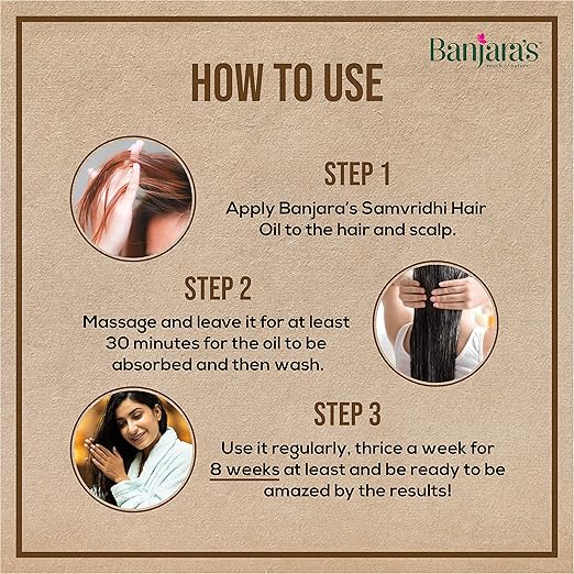 Banjara's Samvridhi Hair Oil - 125ml