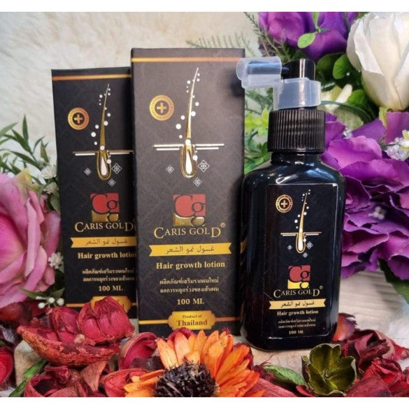 Caris Gold Hair Growth Lotion 100ml Hair Nutrition and Treatment.