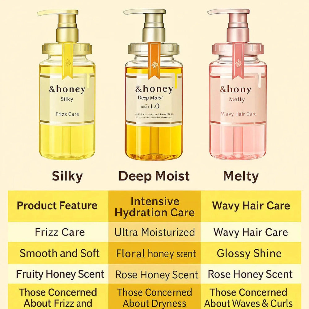 & Honey (and Honey) Deep Moist Hair Oil 3.0 100ml