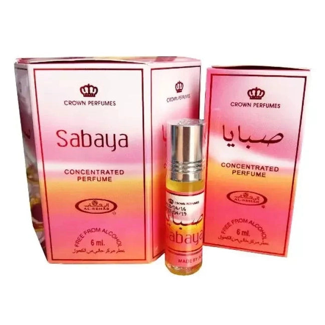 Al Rehab Sabaya Perfume Oil - 6 x 6ml